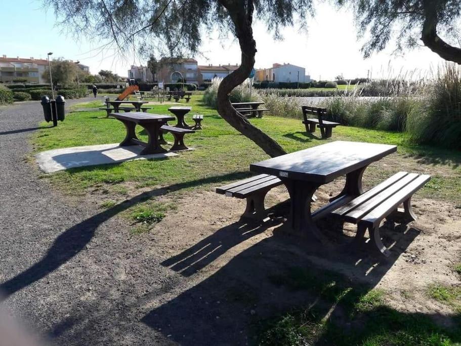 Appartement Le Florid Cap D'Agde, T2 , 4 Pers, 200M Plage, Terrasse Eksteriør billede